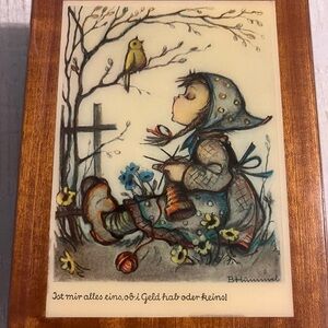 Original Deichert Ballerina Musical Box